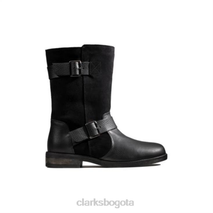 Clarks 0DX8L4235 clarks negros demi flow unisexo negro