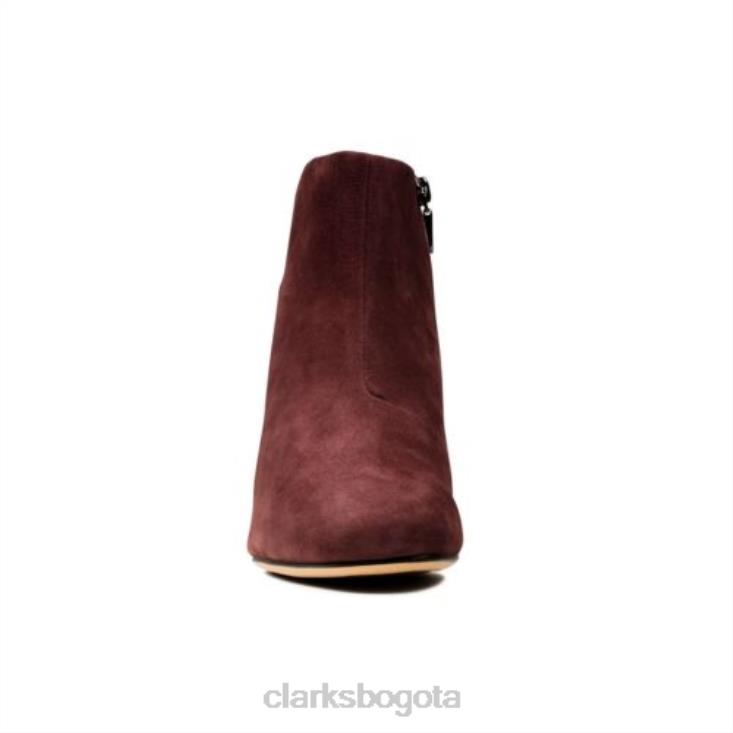 Clarks 0DX8L4236 clarks burdeos pura flora unisexo borgoña