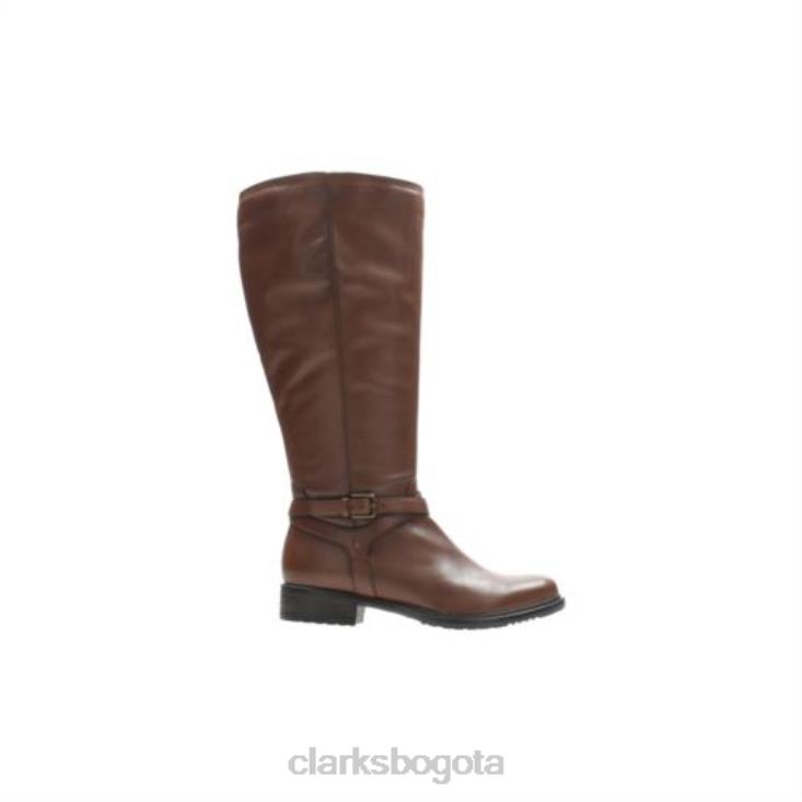 Clarks 0DX8L4237 marrity poppy clarks bronceado unisexo broncearse
