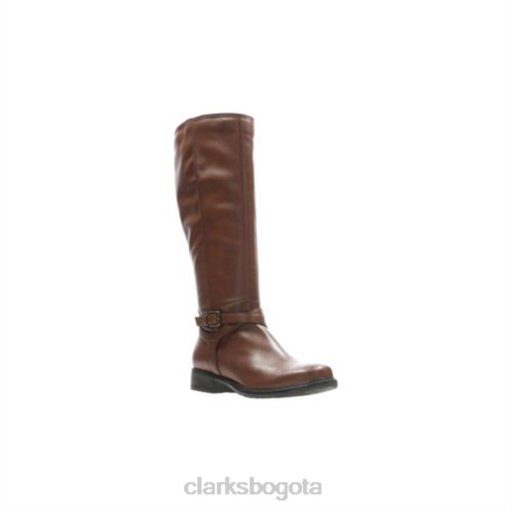 Clarks 0DX8L4237 marrity poppy clarks bronceado unisexo broncearse