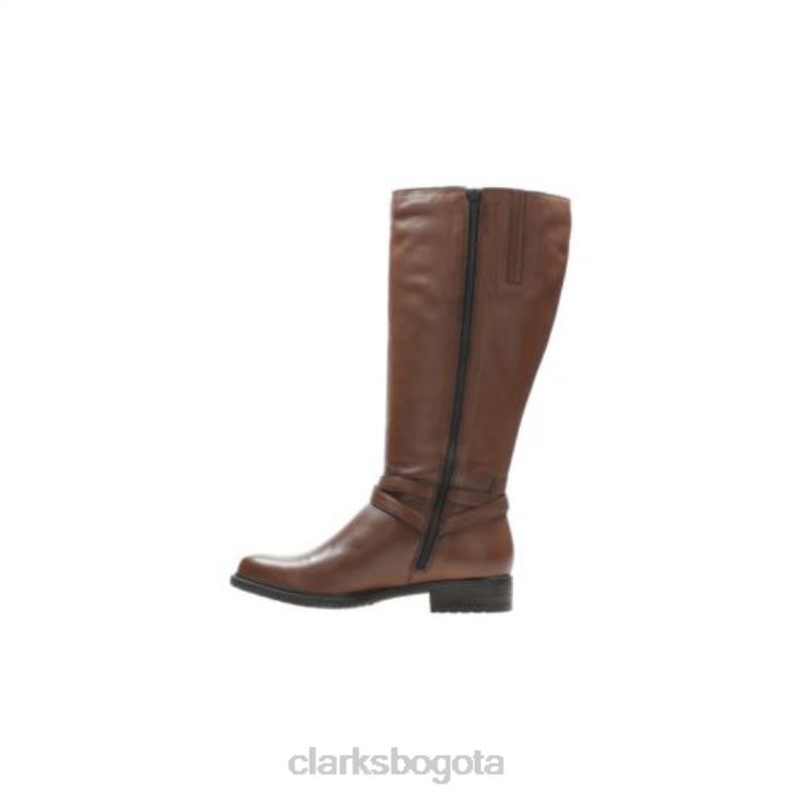 Clarks 0DX8L4237 marrity poppy clarks bronceado unisexo broncearse