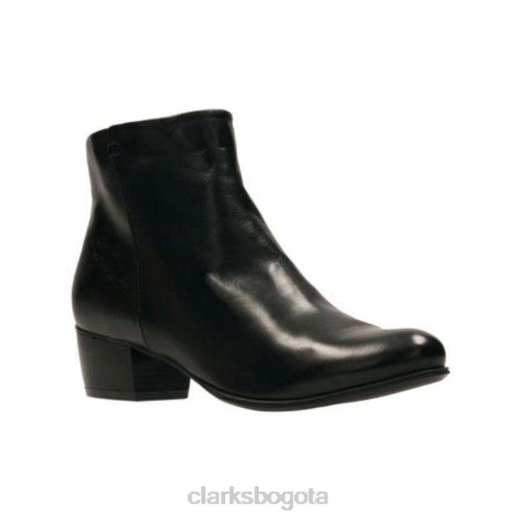 Clarks 0DX8L4257 clarks amapola roja negra unisexo negro
