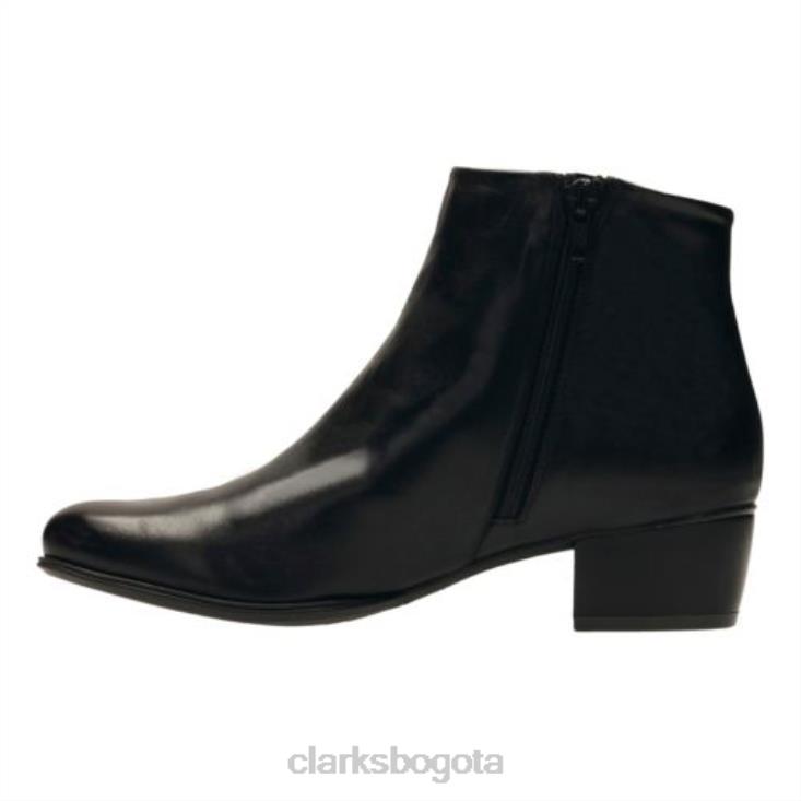 Clarks 0DX8L4257 clarks amapola roja negra unisexo negro