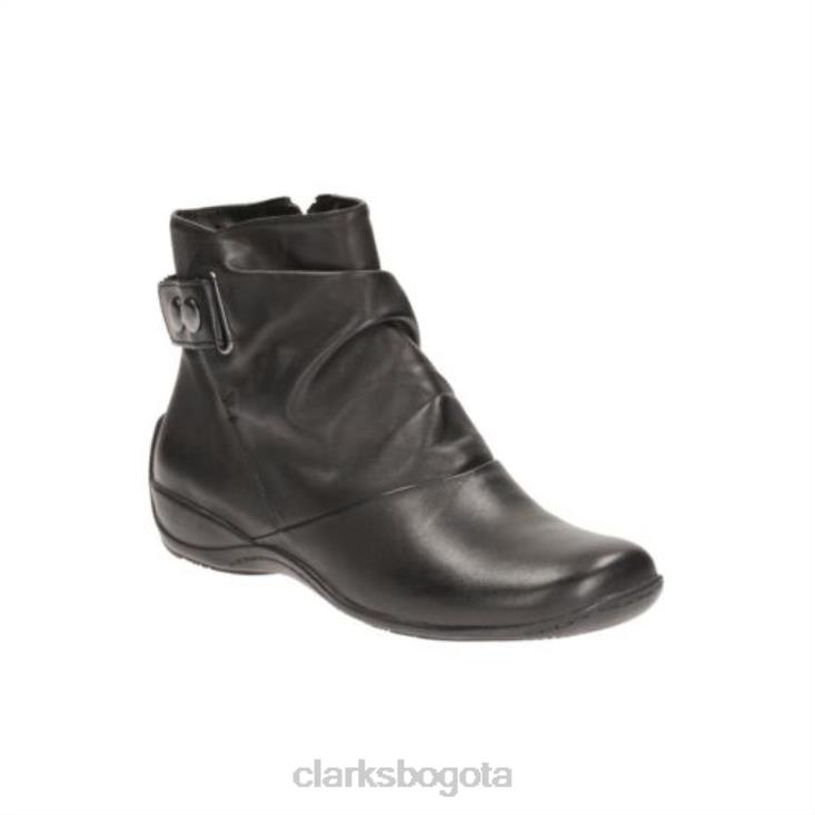 Clarks 0DX8L4261 kira cafe clarks cuero negro unisexo cuero negro