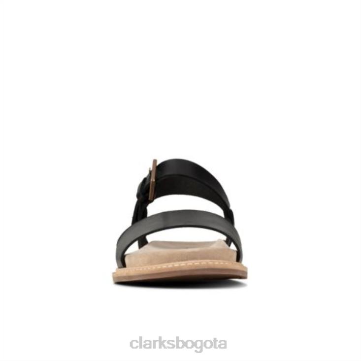 Clarks 0DX8L4271 correa corsio clarks cuero negro unisexo cuero negro
