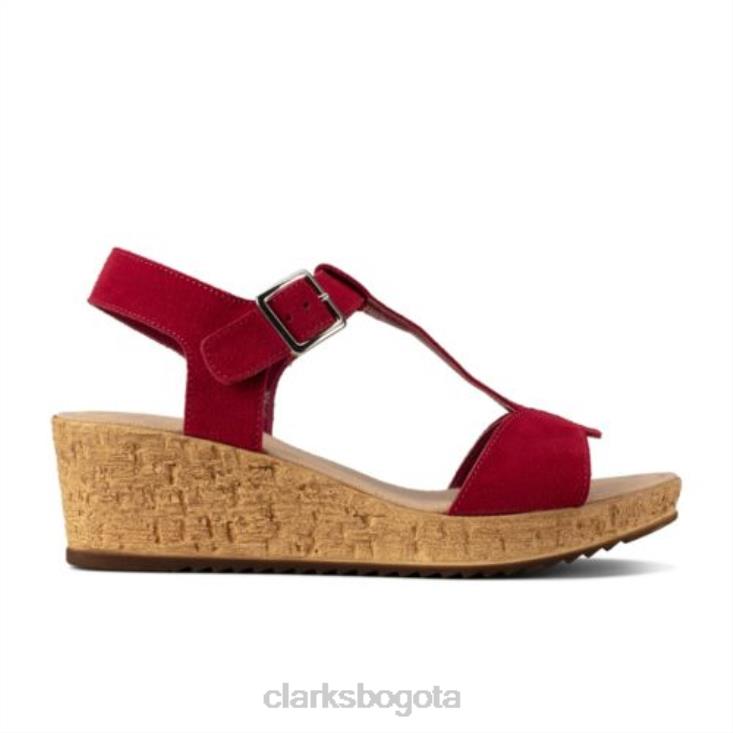 Clarks 0DX8L4275 clarks ante fucsia rissa sun unisexo gamuza fucsia