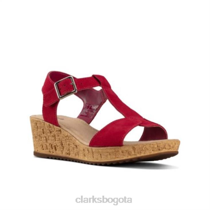 Clarks 0DX8L4275 clarks ante fucsia rissa sun unisexo gamuza fucsia
