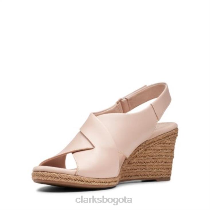 Clarks 0DX8L4279 lafley alaine clarks rubor cuero unisexo cuero rubor