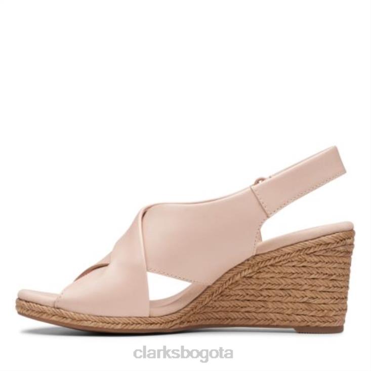 Clarks 0DX8L4279 lafley alaine clarks rubor cuero unisexo cuero rubor