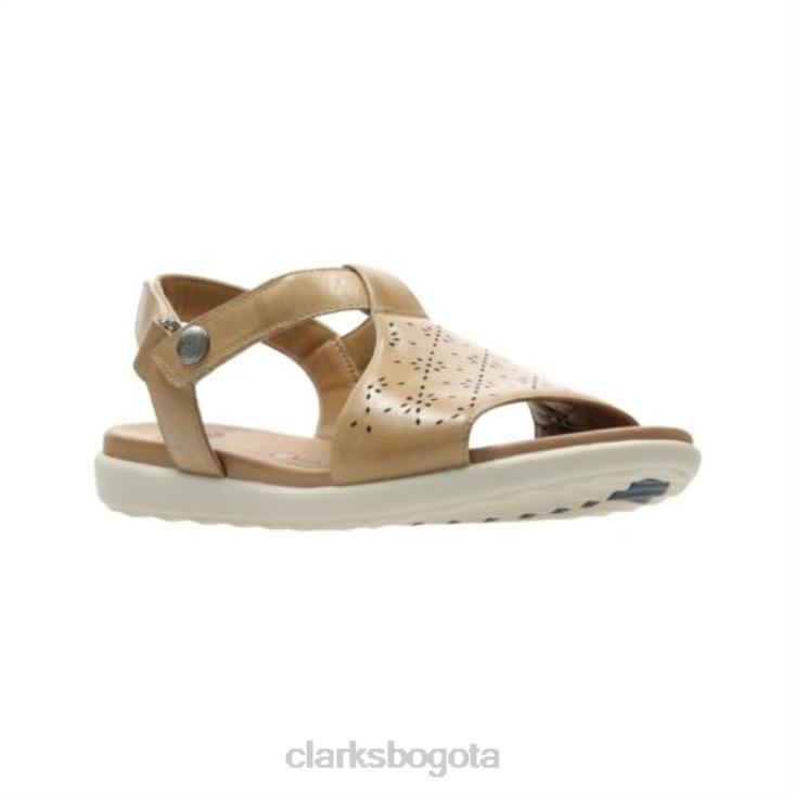 Clarks 0DX8L4283 clarks bronceado un reisel mae unisexo broncearse