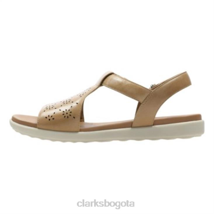 Clarks 0DX8L4283 clarks bronceado un reisel mae unisexo broncearse