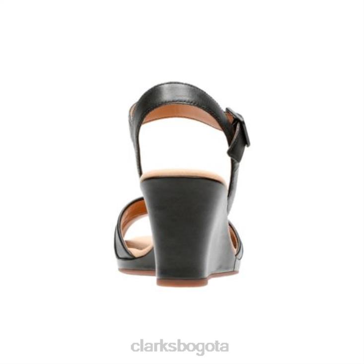 Clarks 0DX8L4285 lafley aletha clarks cuero negro unisexo cuero negro