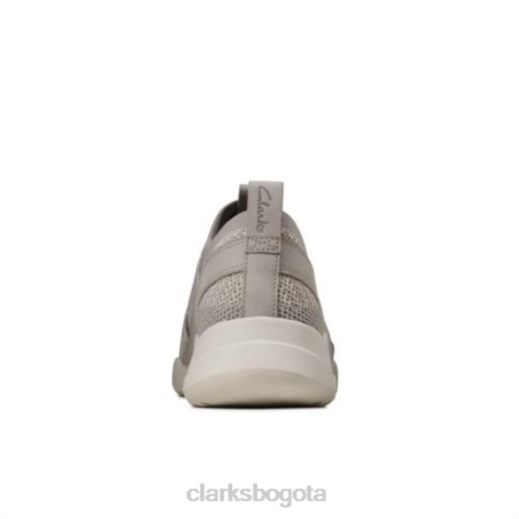 Clarks 0DX8L4296 clarks de plata tamizar slip mujer plata