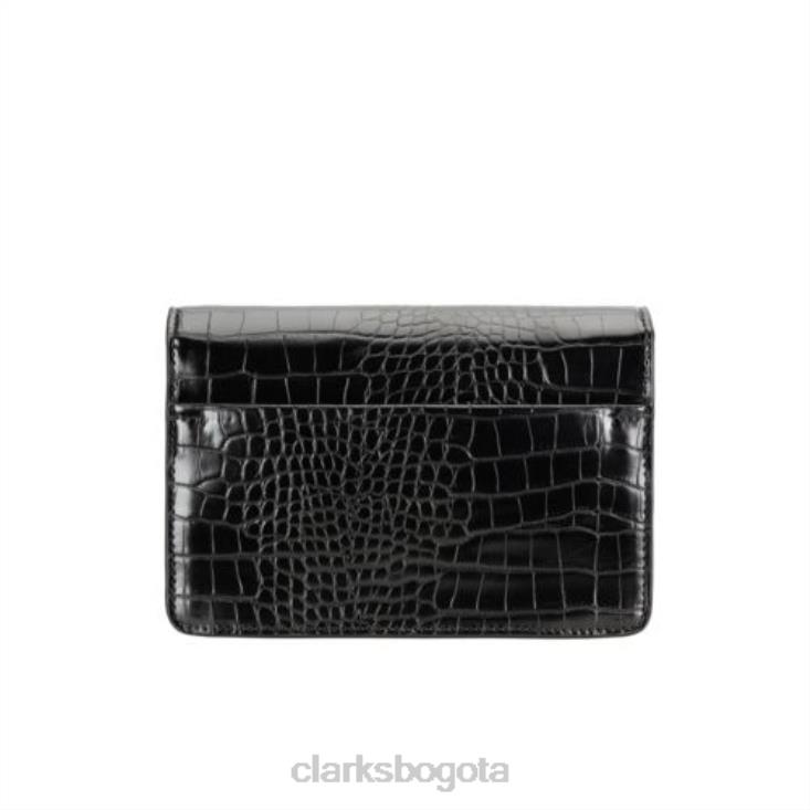 Clarks 0DX8L4305 clarks black croc treen wil low unisexo cocodrilo negro