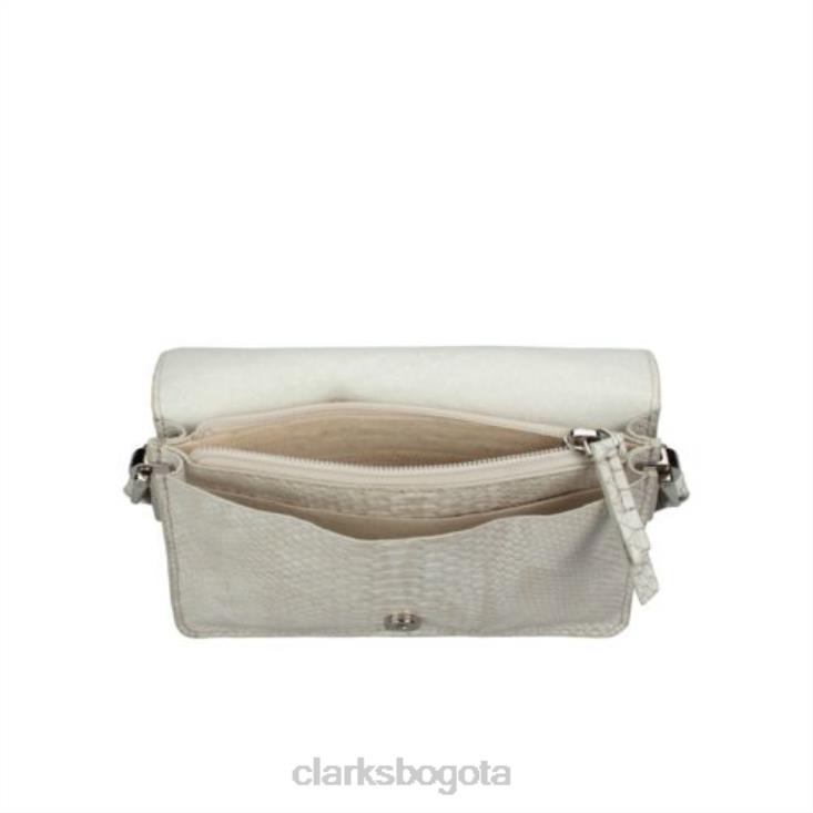 Clarks 0DX8L4307 serpiente blanca clarks marva ola unisexo serpiente blanca