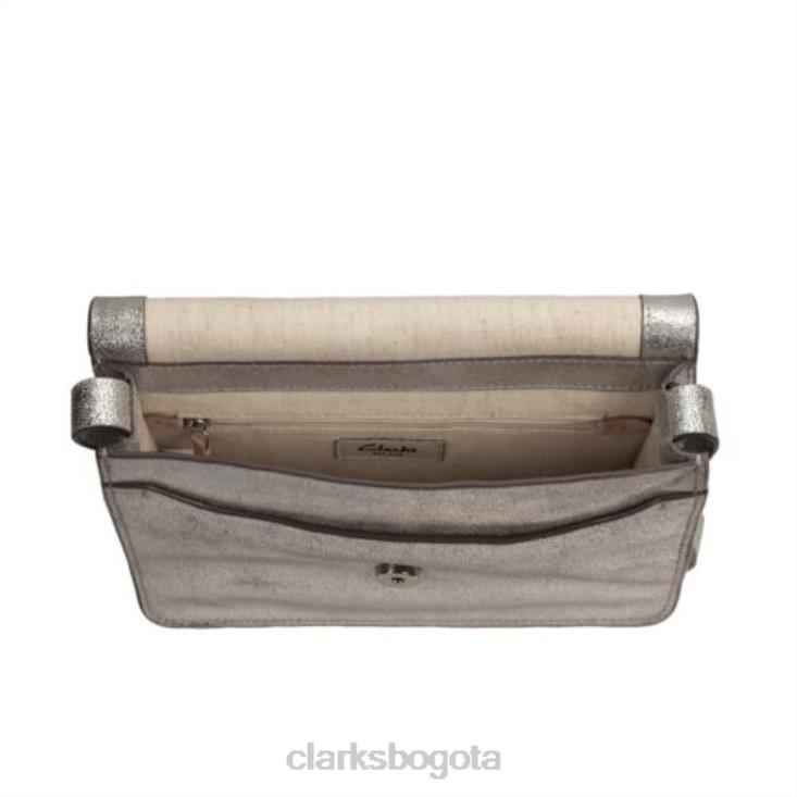 Clarks 0DX8L4309 clarks rio treen plata unisexo plata