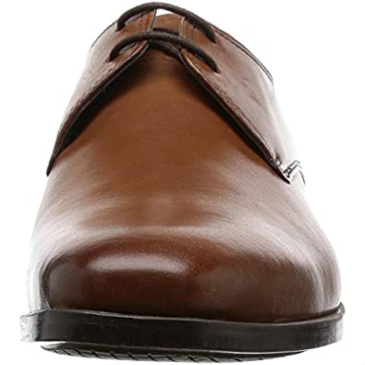 Clarks 0DX8L431 amieson walk derby clarks de cuero marrón tostado para hombre hombres cuero marrón tostado
