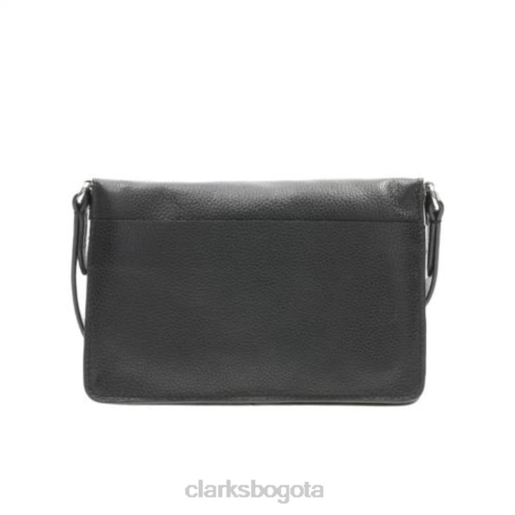 Clarks 0DX8L4314 clarks marva wave cuero negro unisexo cuero negro