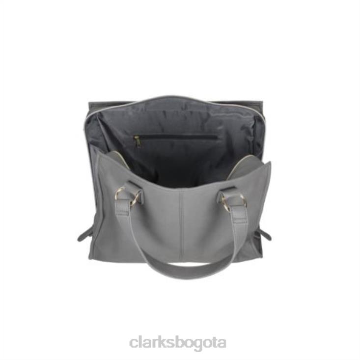 Clarks 0DX8L4318 habile iris gris clarks unisexo gris