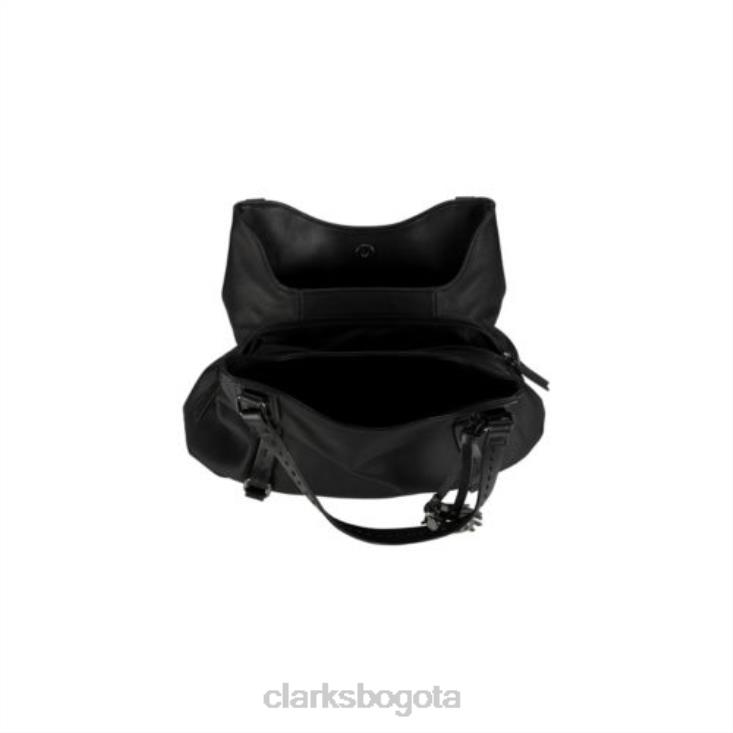 Clarks 0DX8L4330 clarks geoid lulu negro sintético unisexo negro sintético