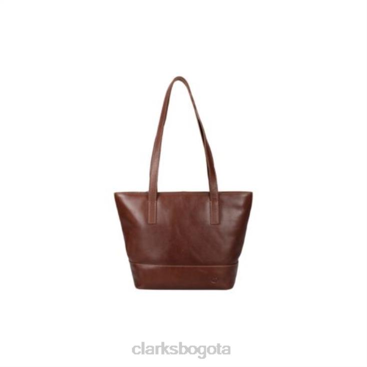 Clarks 0DX8L4331 clarks cuero tostado rozala maya unisexo cuero marrón