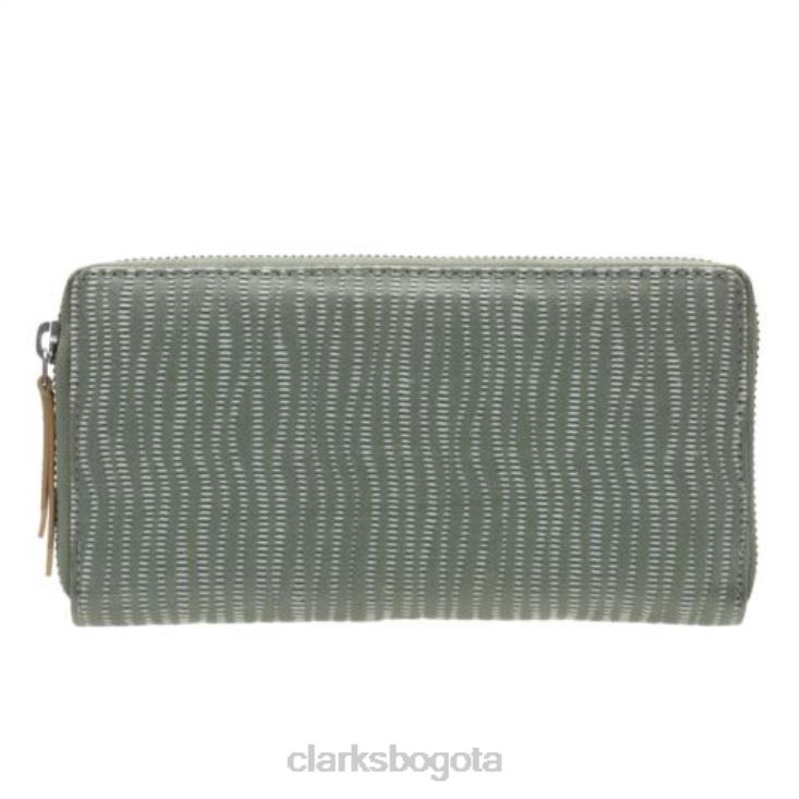 Clarks 0DX8L4333 roslyn tejido clarks verde claro unisexo verde claro