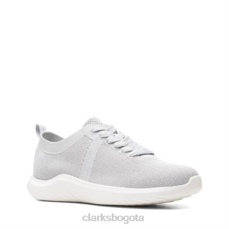 Clarks 0DX8L4338 clarks nova brillo gris claro unisexo gris claro