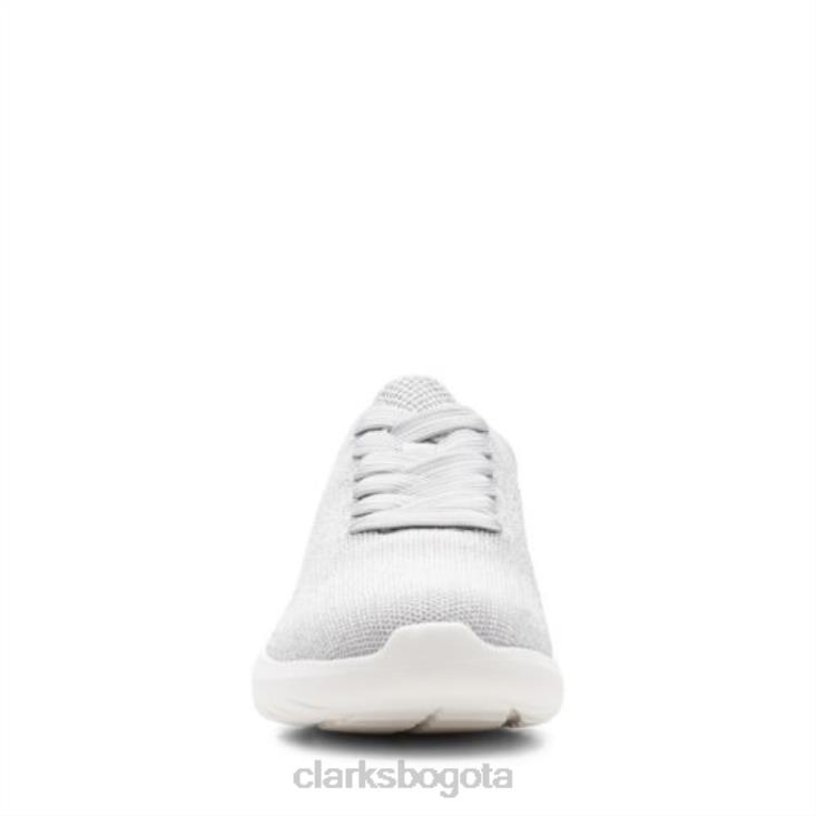 Clarks 0DX8L4338 clarks nova brillo gris claro unisexo gris claro