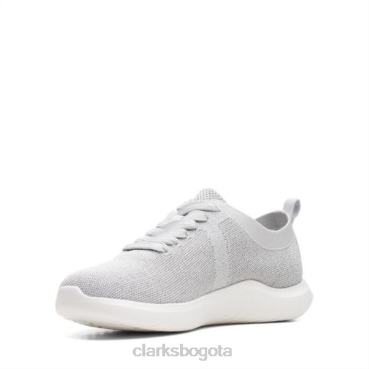 Clarks 0DX8L4338 clarks nova brillo gris claro unisexo gris claro