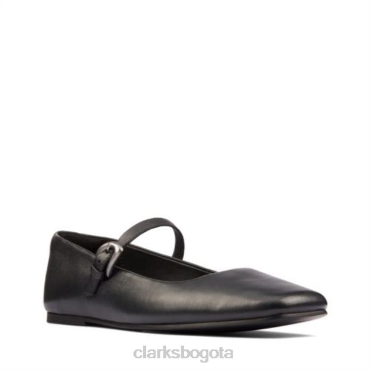 Clarks 0DX8L4340 clarks tbar puro cuero negro unisexo cuero negro