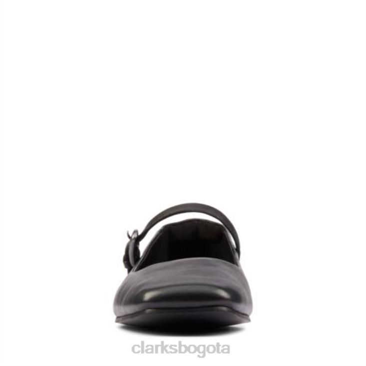 Clarks 0DX8L4340 clarks tbar puro cuero negro unisexo cuero negro