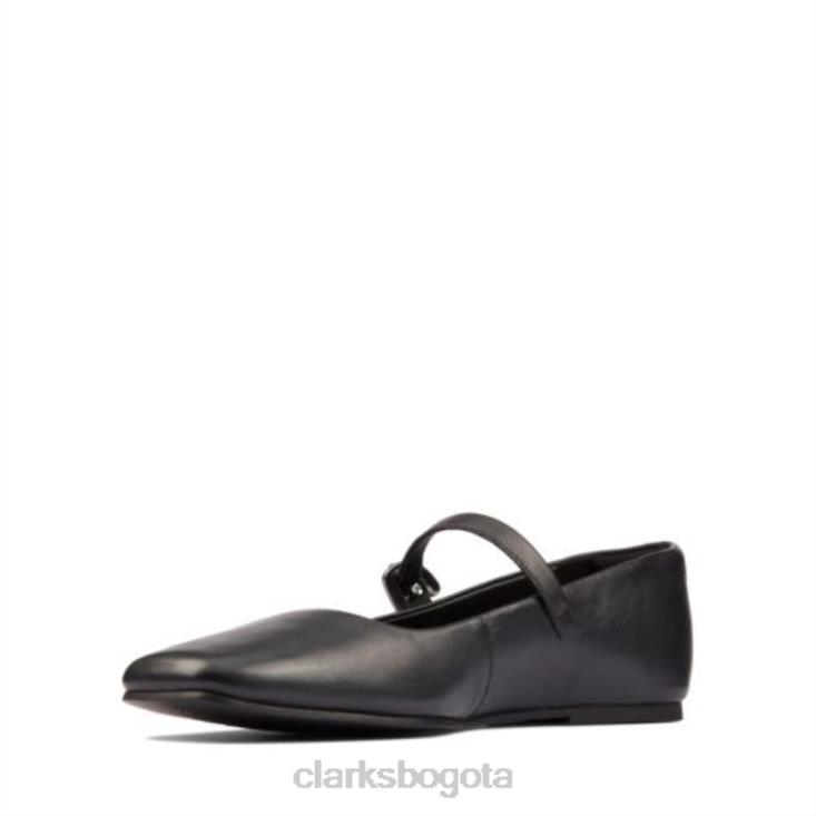 Clarks 0DX8L4340 clarks tbar puro cuero negro unisexo cuero negro