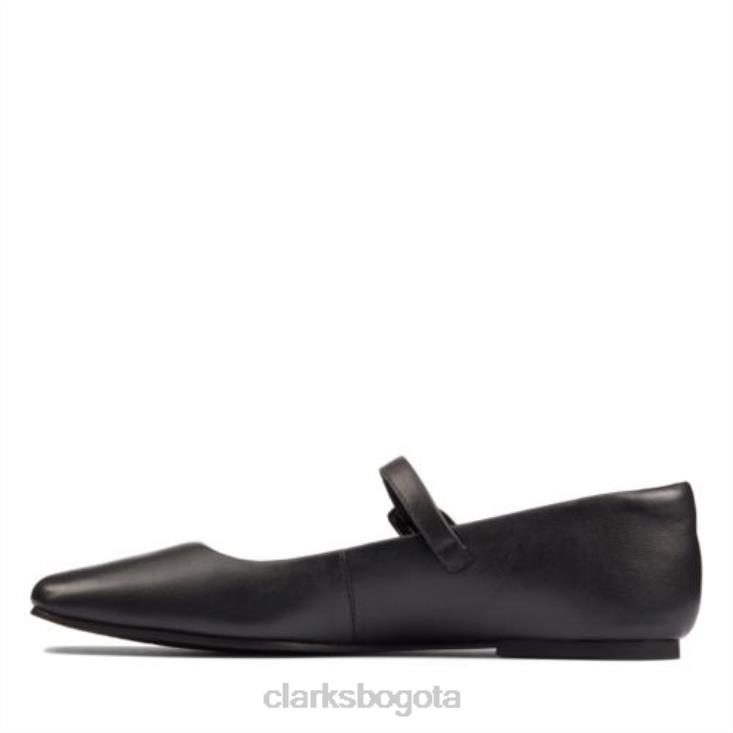 Clarks 0DX8L4340 clarks tbar puro cuero negro unisexo cuero negro