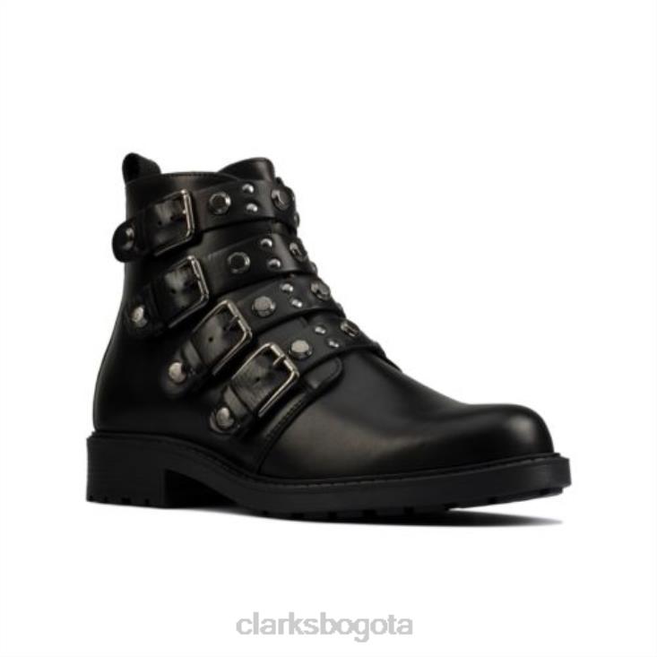 Clarks 0DX8L4343 correa orinoco2 clarks cuero negro unisexo cuero negro