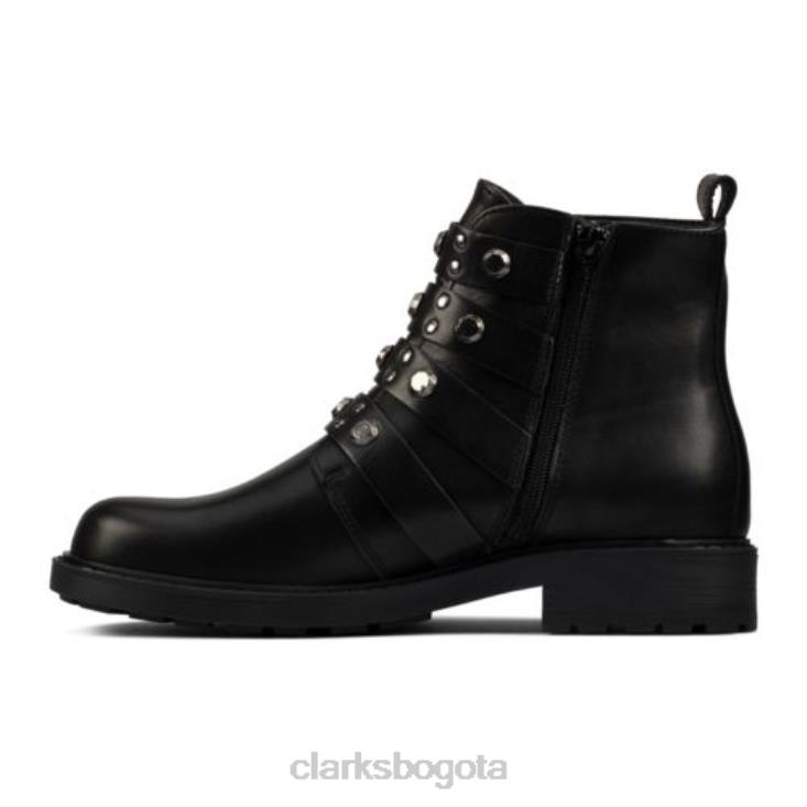 Clarks 0DX8L4343 correa orinoco2 clarks cuero negro unisexo cuero negro