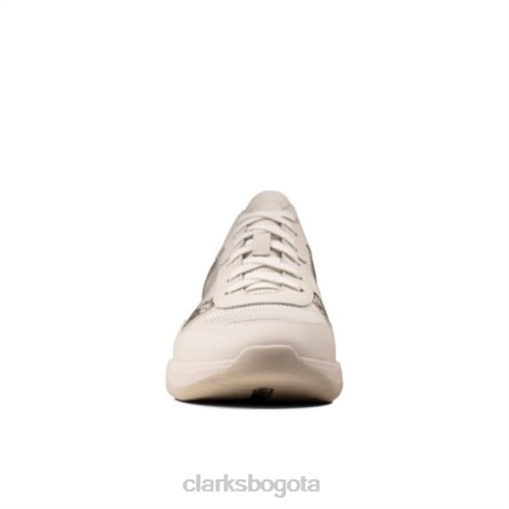 Clarks 0DX8L4344 clarks serpiente gris tamizar encaje unisexo serpiente gris