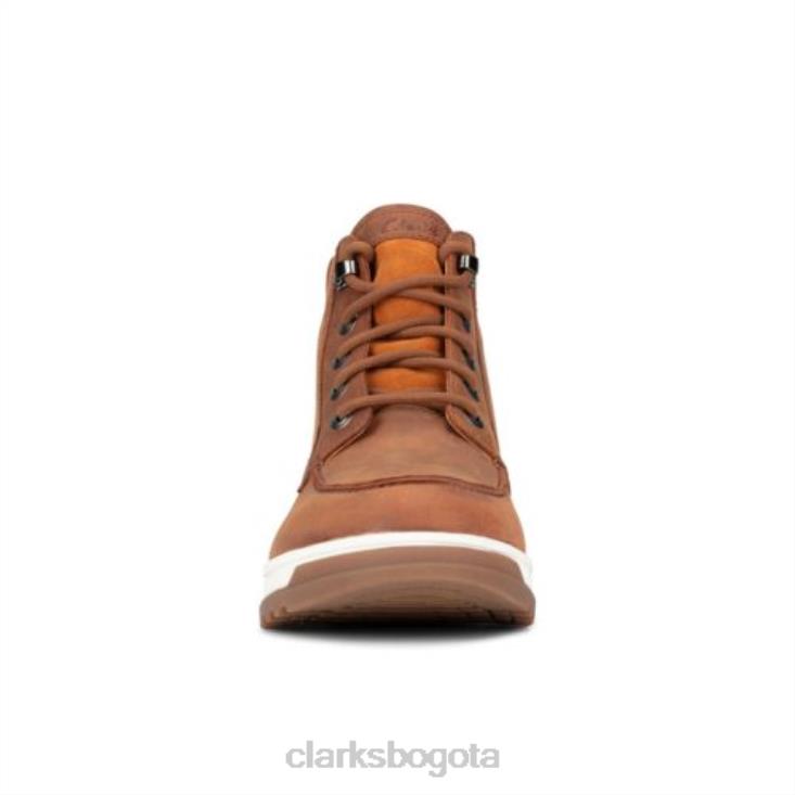 Clarks 0DX8L4349 ripway hi gtx clarks cuero tostado oscuro hombres cuero bronceado oscuro