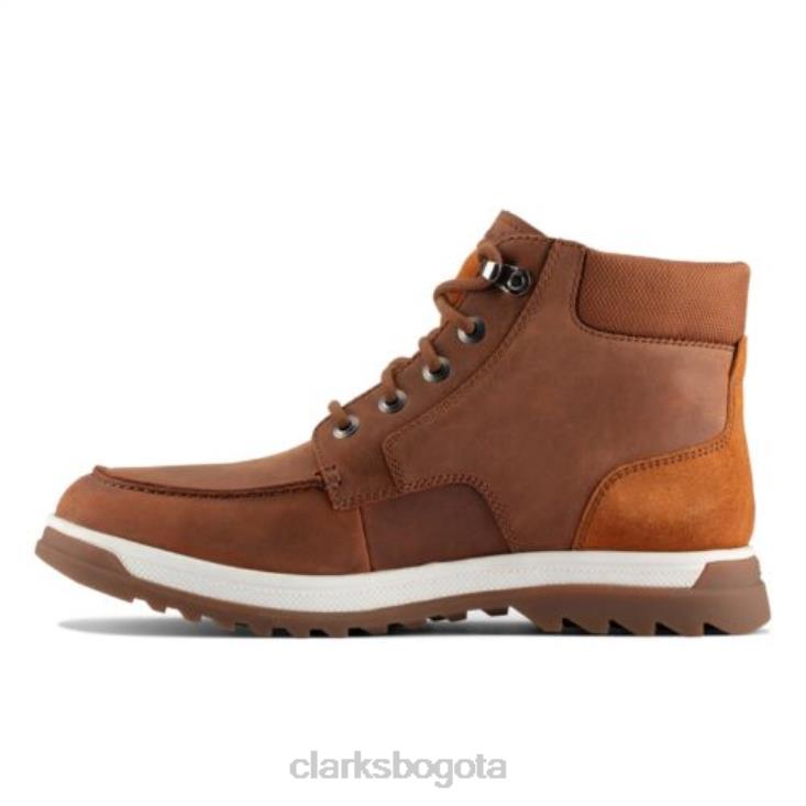 Clarks 0DX8L4349 ripway hi gtx clarks cuero tostado oscuro hombres cuero bronceado oscuro