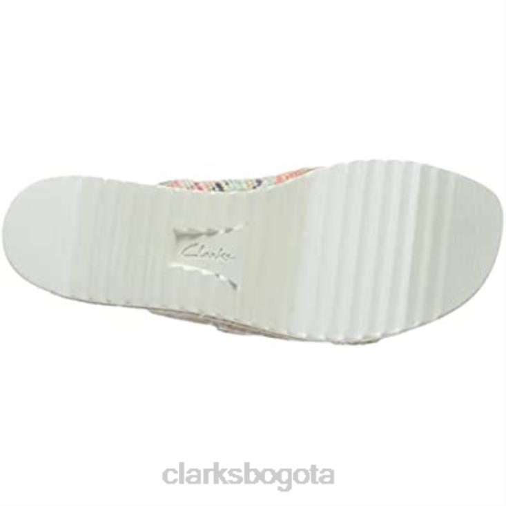 Clarks 0DX8L435 Sandalia de playa Clarks lana para mujer color tostado natural mujer Bronceado natural