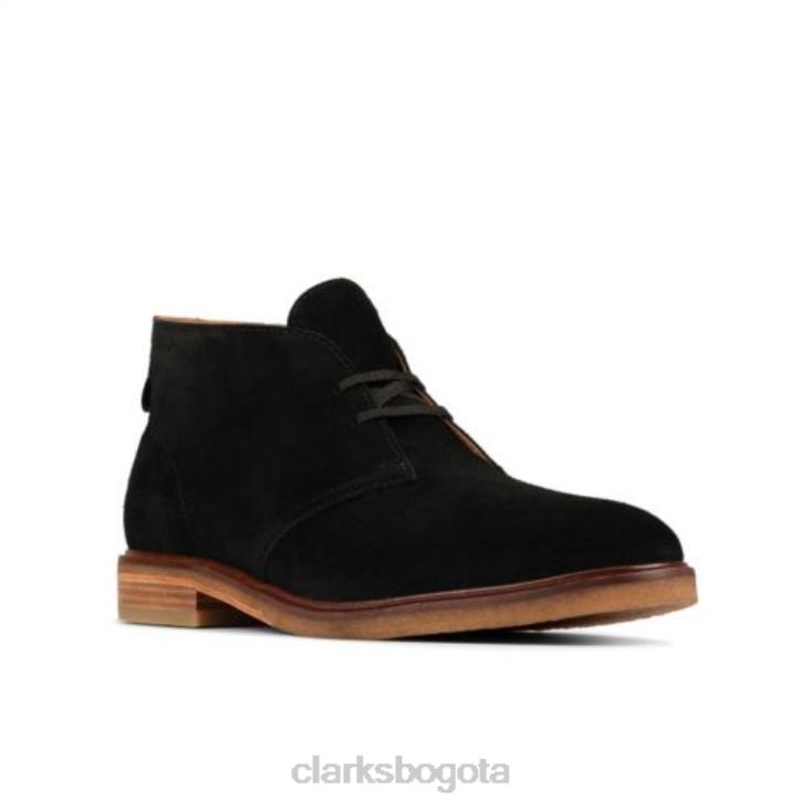 Clarks 0DX8L4353 clarks ante negro clarkdale d bt hombres ante negro