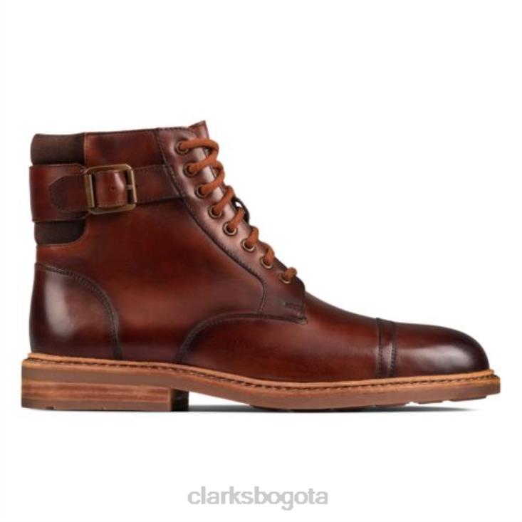 Clarks 0DX8L4355 clarks de cuero tostado clarkdale hola hombres cuero marrón