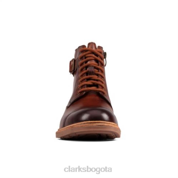 Clarks 0DX8L4355 clarks de cuero tostado clarkdale hola hombres cuero marrón