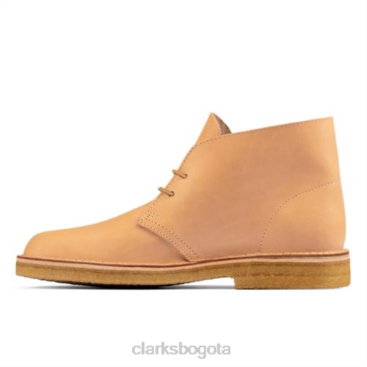 Clarks 0DX8L4365 bota desierto clarks natural veg tan hombres bronceado vegetal natural