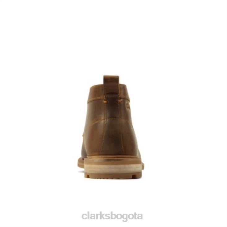 Clarks 0DX8L4371 cuero de cera de abejas clarks foxwell mid hombres cuero de cera de abejas