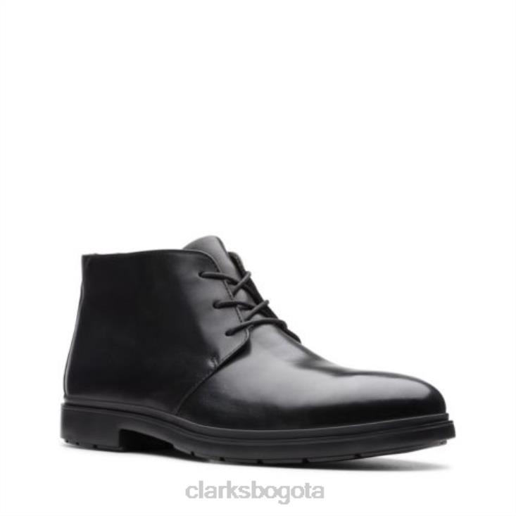 Clarks 0DX8L4374 clarks de cuero negro medio un sastre hombres cuero negro