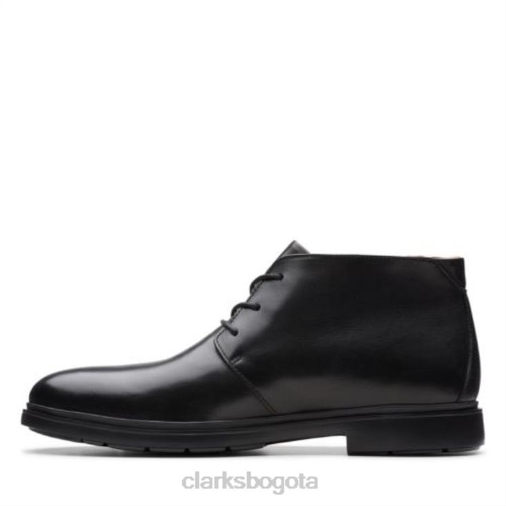 Clarks 0DX8L4374 clarks de cuero negro medio un sastre hombres cuero negro
