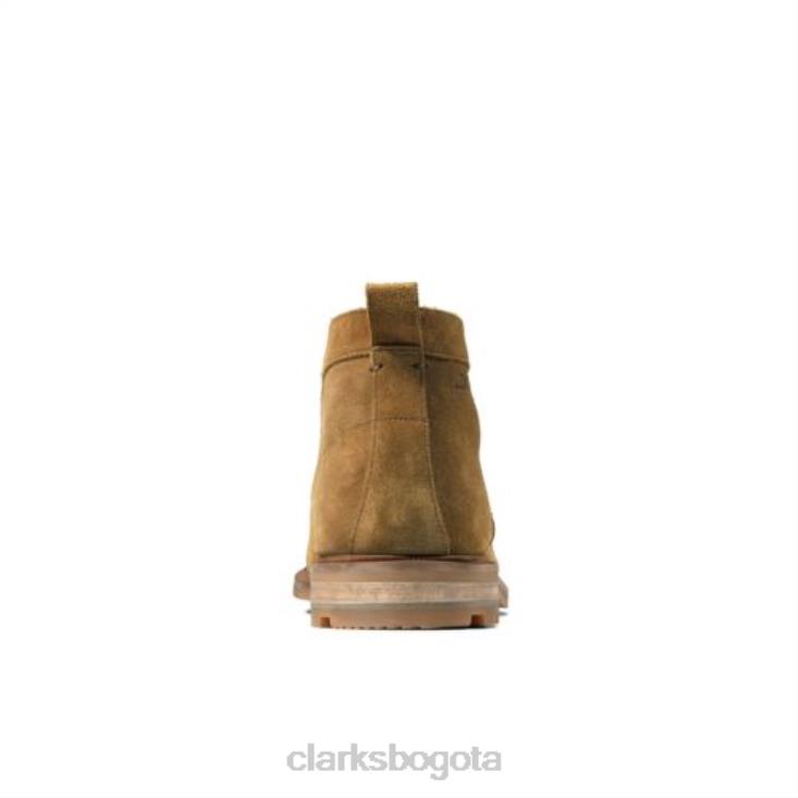 Clarks 0DX8L4375 foxwell mid clarks gamuza arena oscura hombres gamuza arena oscura