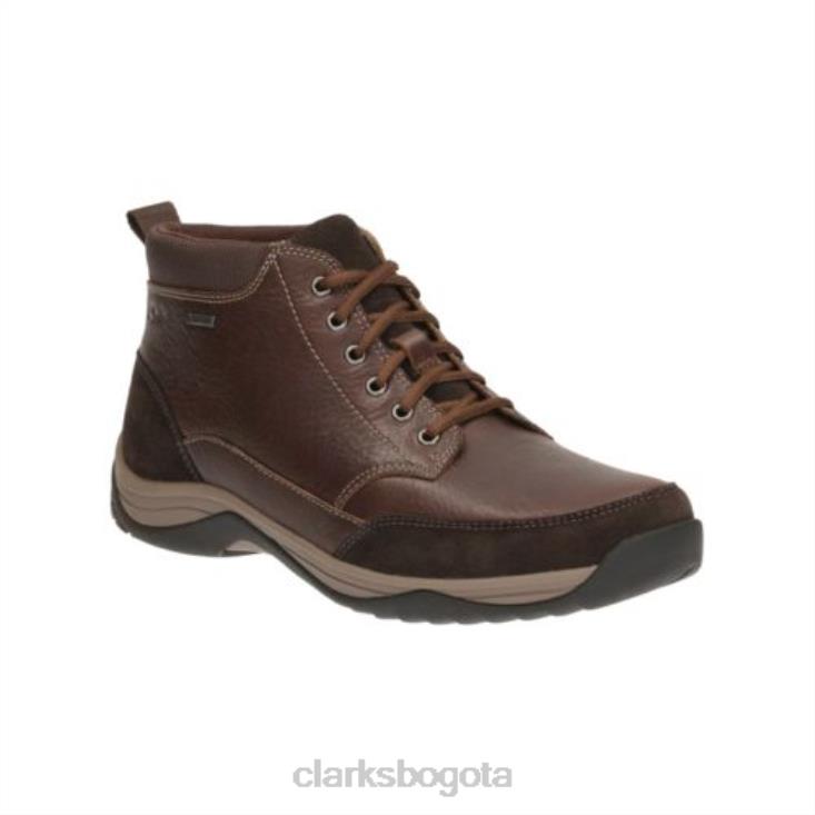 Clarks 0DX8L4376 caoba ny clarks baystone top gtx hombres caoba