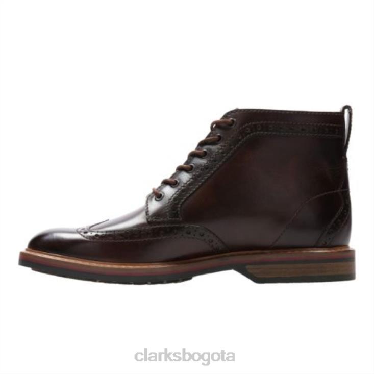 Clarks 0DX8L4381 pitney rise clarks castaño hombres castaña