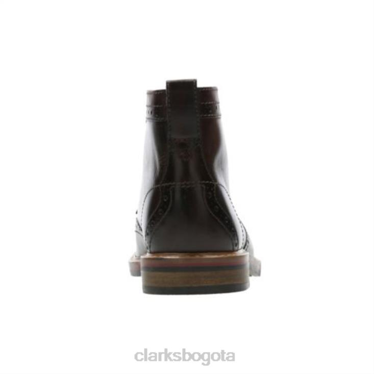 Clarks 0DX8L4381 pitney rise clarks castaño hombres castaña